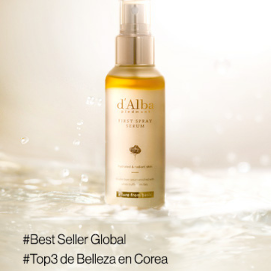 Bruma facial hidratante con trufa blanca