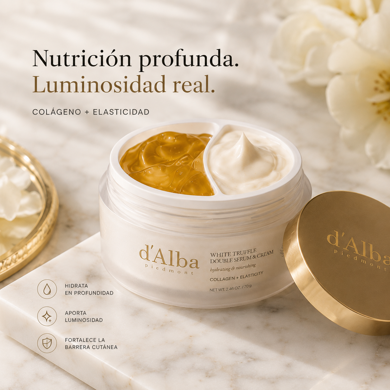 Crema-Sérum Facial · Trufa Blanca 70g