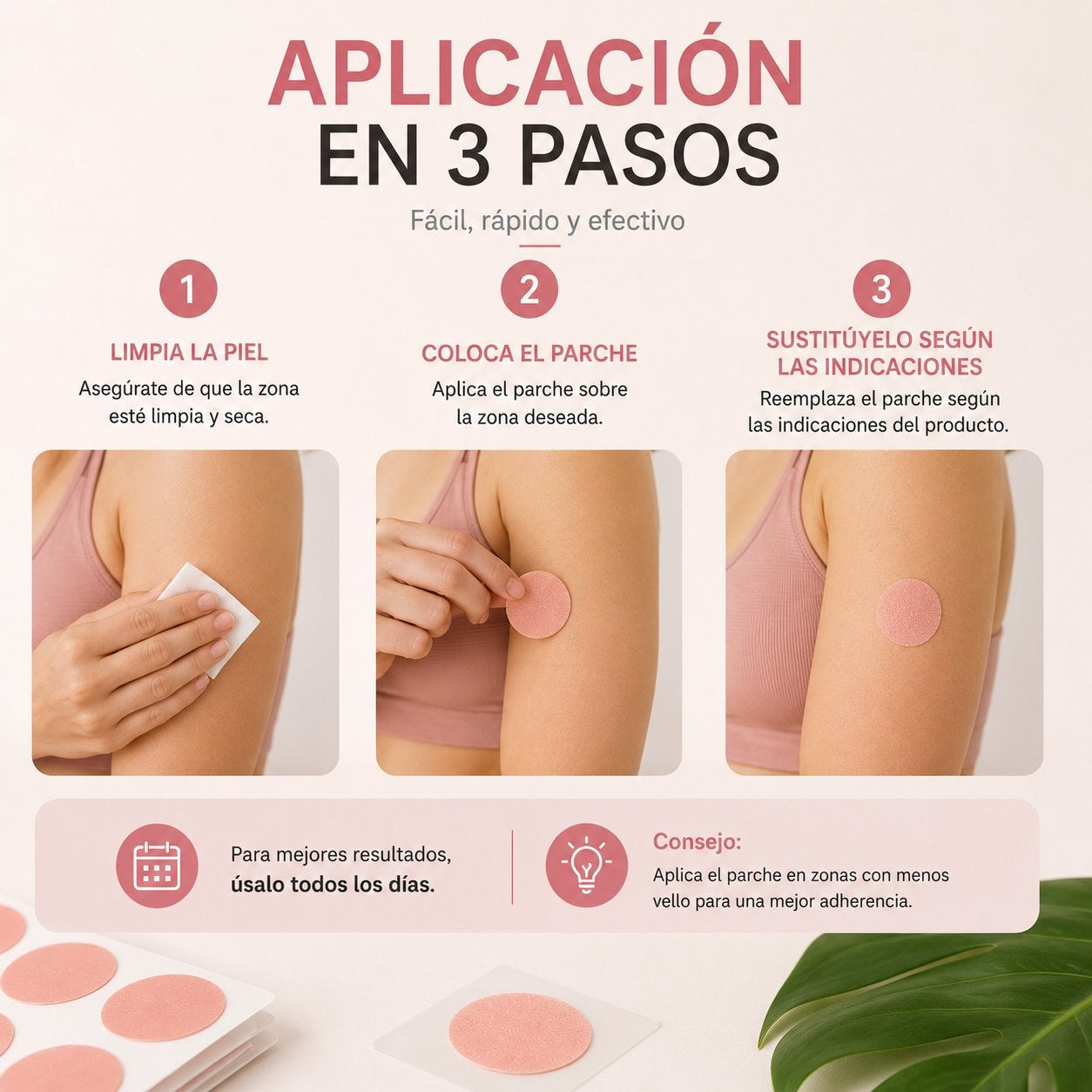 Parches GLP-1 — Control de Apetito · Pack 30 días