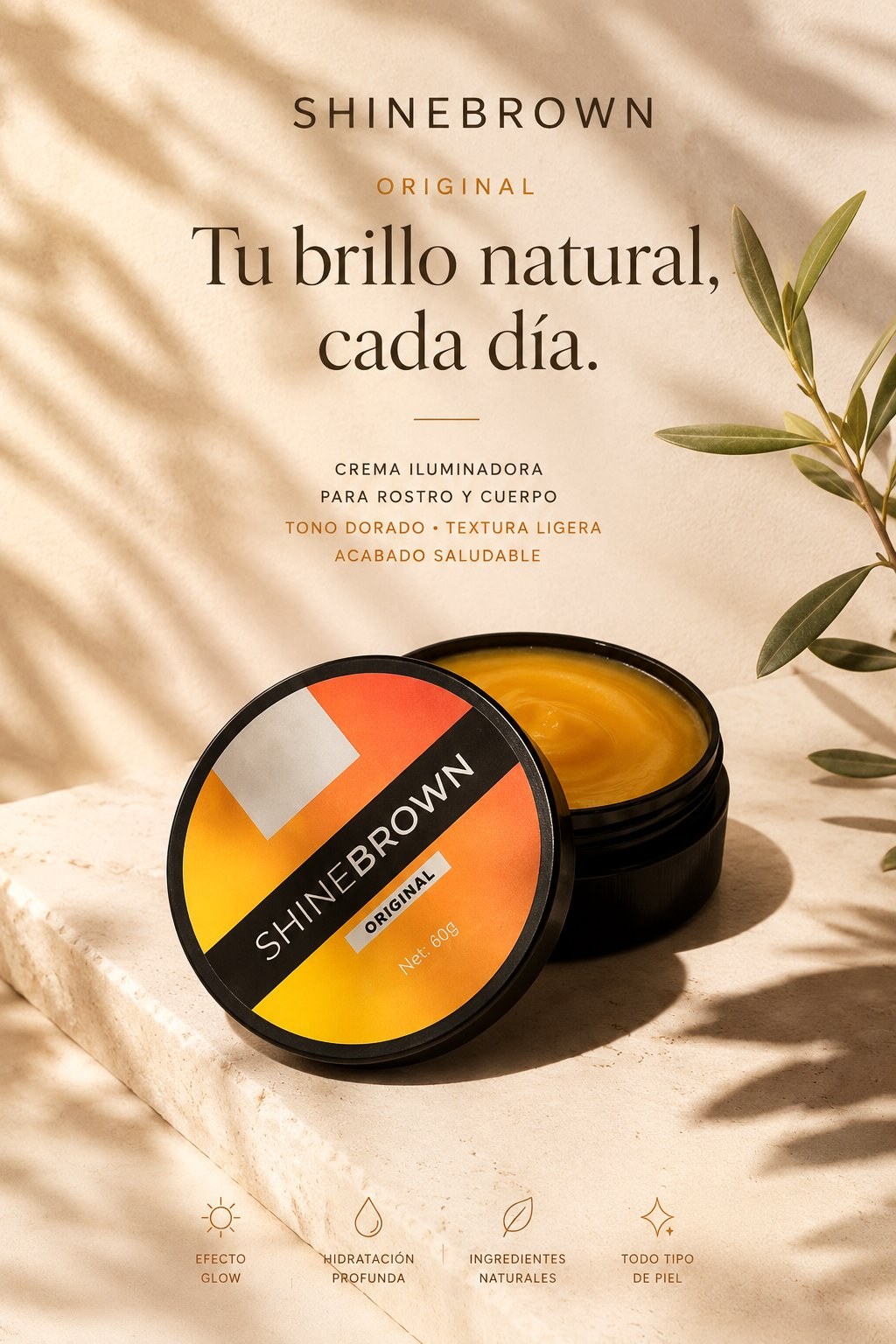 Soft Brown · Tu brillo natural cada día